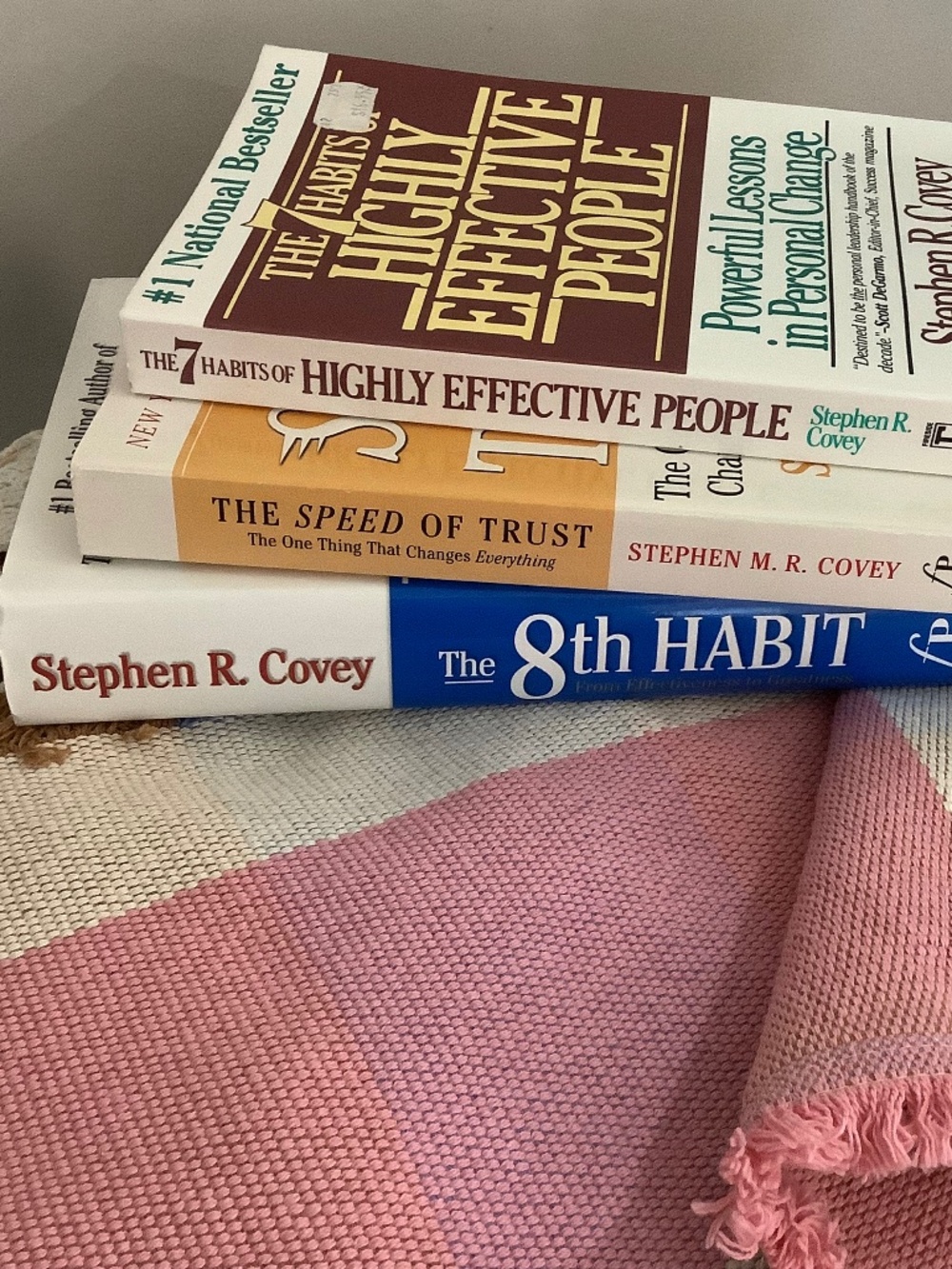 SET of 3 Stephen Covey Books